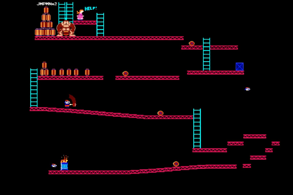 Donkey Kong Oyunu Görsel