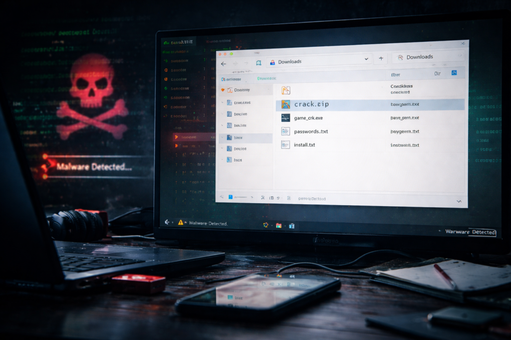 Crack Dosyalarının Zararları Görsel 1