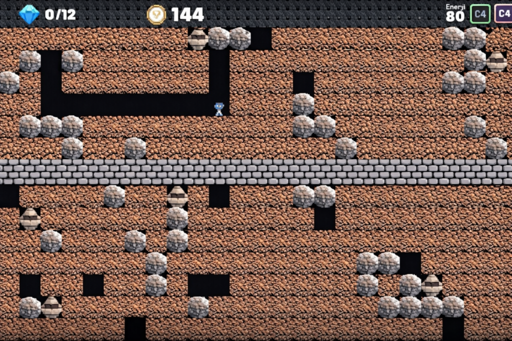 Boulder Dash Görsel 1