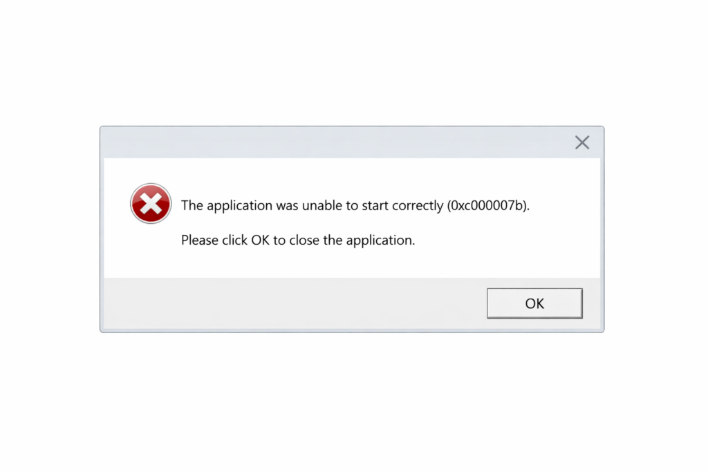 0xc000007b Hatası Görsel 1