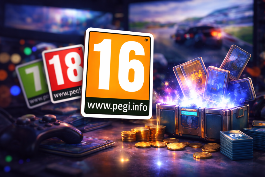 PEGI Loot Box Yaş Sınırı Görsel 1