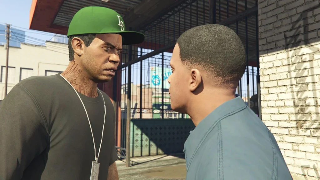 GTA 5 Franklin And Lamar Görsel