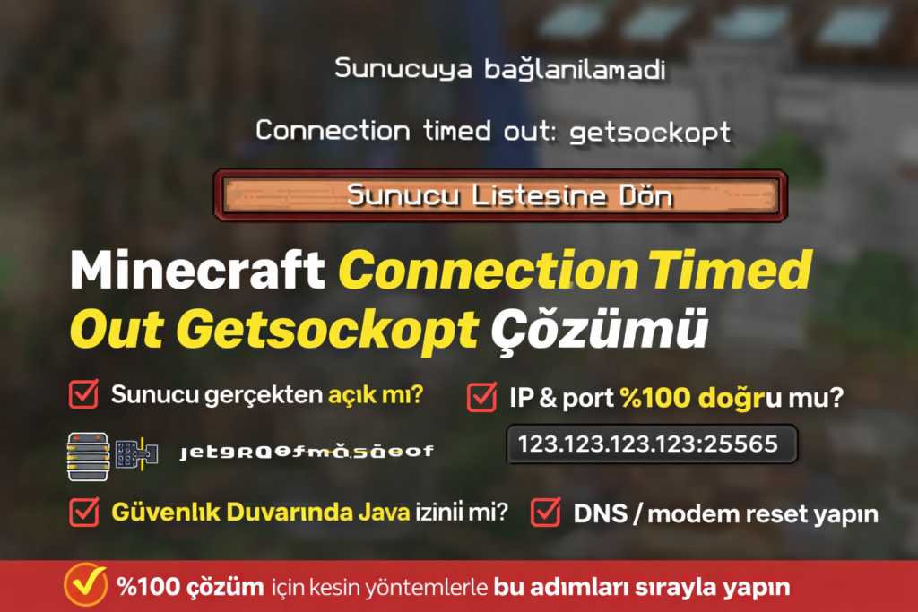 Minecraft Connection Timed Out Getsockopt Görsel 2