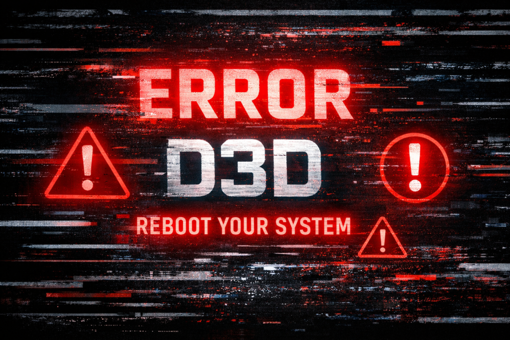 Fatal Error D3D Hatası Görsel 1