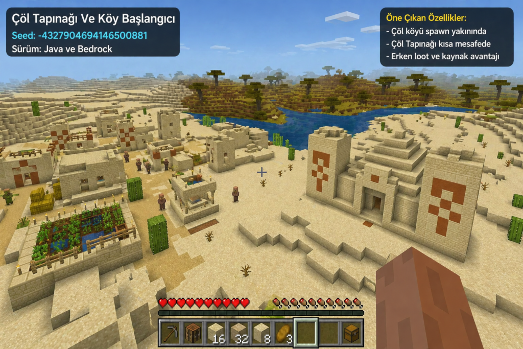 Minecraft En İyi Seed Kodları Görsel 2