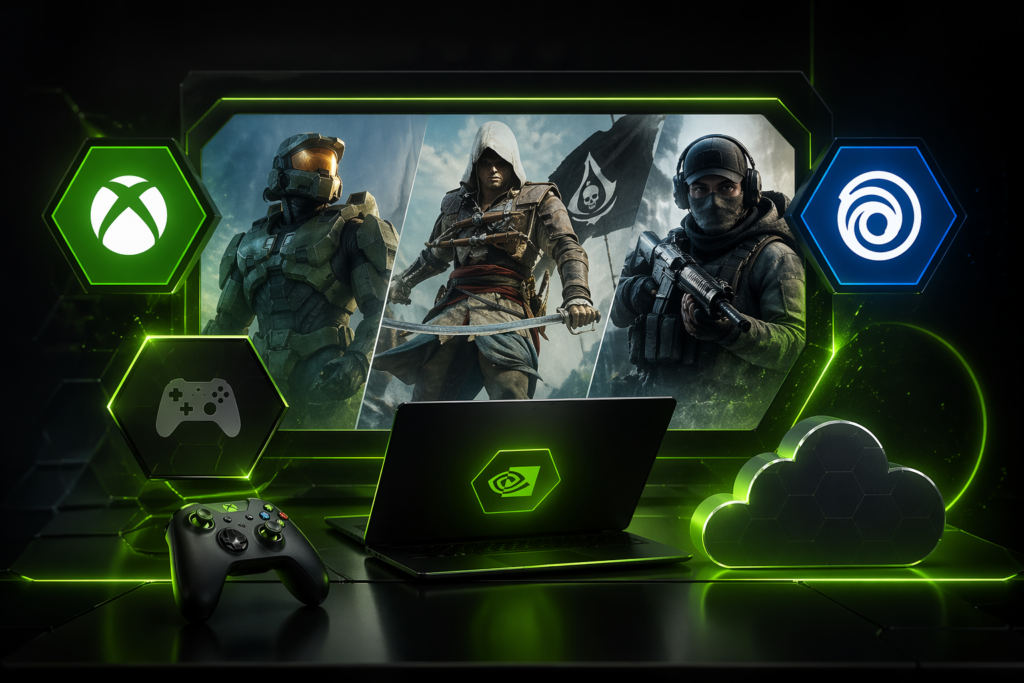 GeForce NOW Xbox Game Pass Görsel