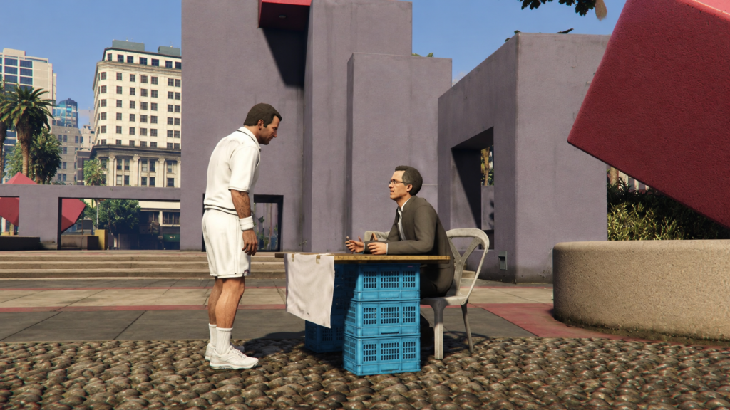 GTA 5 Grass Roots Michael Görsel
