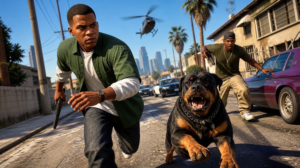 GTA 5 Chop Görevi Görsel