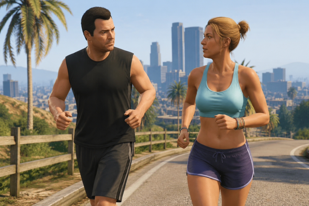 GTA 5 Exercising Demons Michael Görsel 1