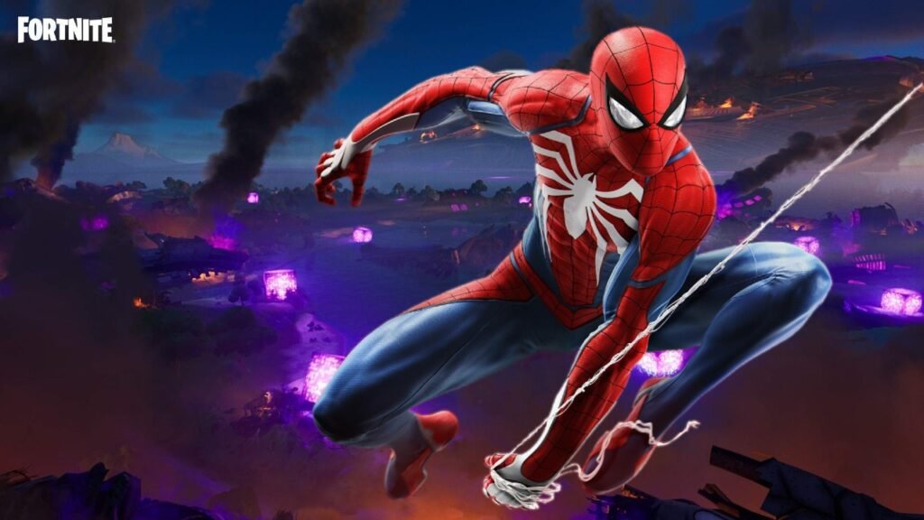 Fortnite Spider-Man Görsel