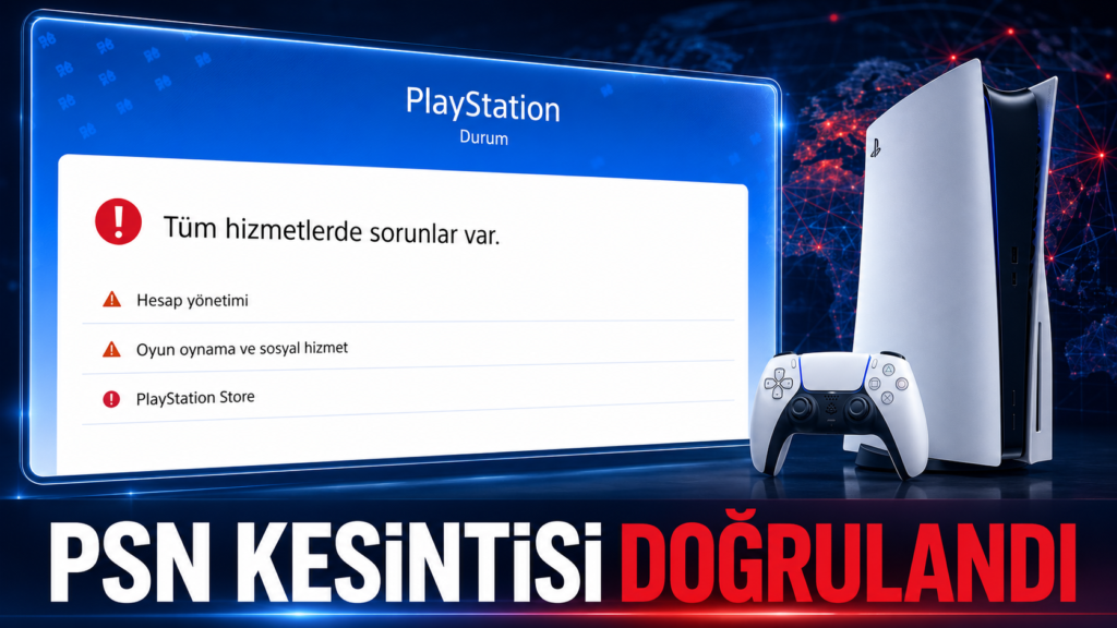 PSN Kesintisi Görsel