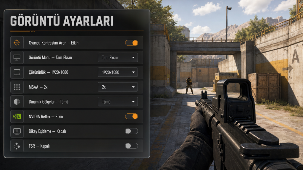 CS2 Görüntü Ayarları Görsel 1