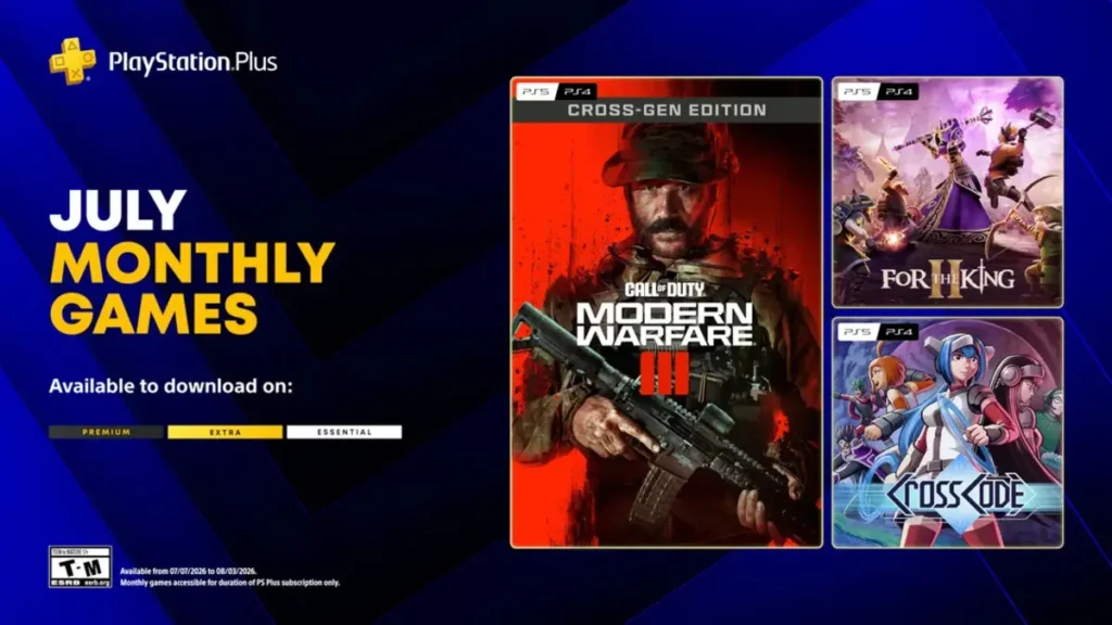 PS Plus Temmuz 2026 Görsel