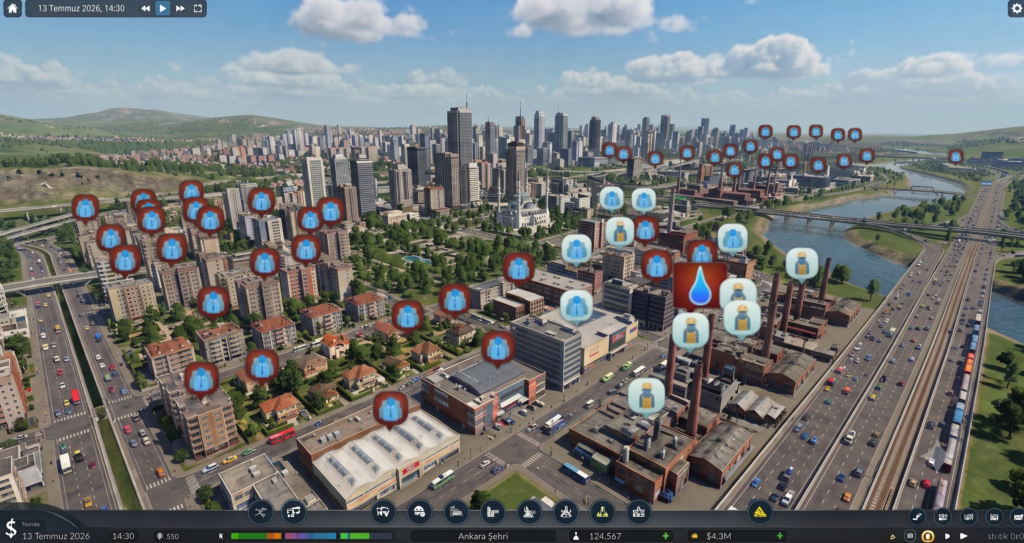 Cities Skylines İşçi Eksikliği Çözümü Görsel 2